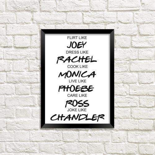 Постер в рамці Friends 30x42 см, A3 (MT3_18M024) (1264602)