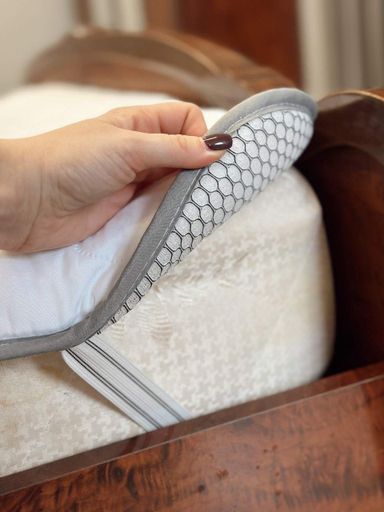 Тонкий матрас топпер ортопедический, 90x200 см (1265609)