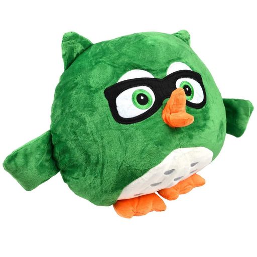 Мягкая игрушка-подушка с пледом Сова Барик 3 в 1, зеленая (1265724)