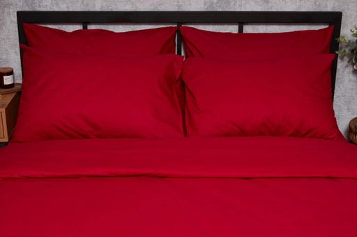 Комплект постільної білизни Moon&Star Бязь Gold Люкс Cherry Red наволочки 2х50х70