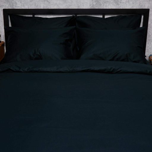 Комплект постельного белья Moon&Star Satin Premium Black Velvet наволочки 2х70х70