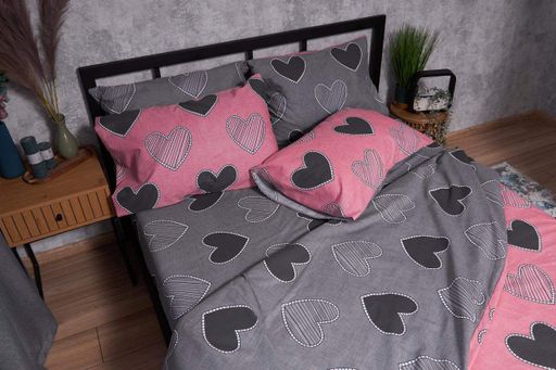 Комплект постільної білизни Moon&Star Бязь Gold Люкс Love 4х50х70