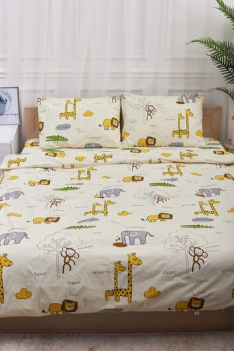 Комплект постільної білизни Moon&Star 2х50х70 Savanna Бязь Gold Люкс