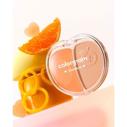 Двойные румяна для лица Colorgram Tintin Dory Duo Blusher, 5 г