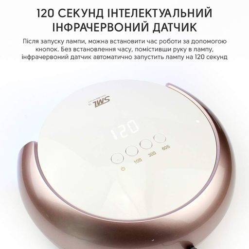 Лампа для манікюру SML S3 48Вт 33led White (1273146)