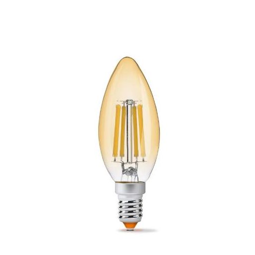 Лампа C37 6W E14 2200К 220V Filament A LED Videx (1273805)