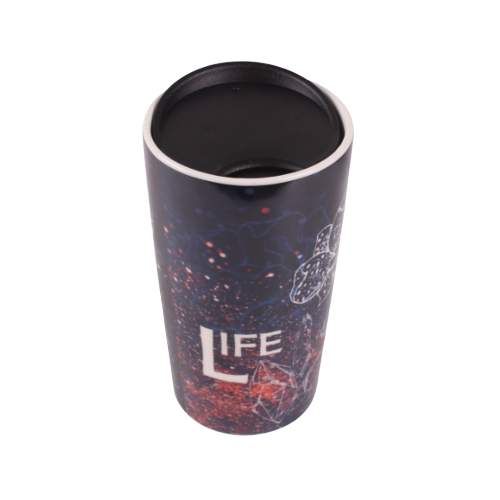 Чашка Travel Life 360мл з кришкою (подарункова уп) HTK-051 LIMITED EDITION (1274240)