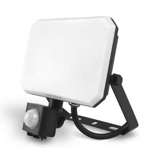 LED Прожектор 30W 5000К 220V з датчиком руху чорний VLE-F3-0305B-S F3 Videx (1274697)