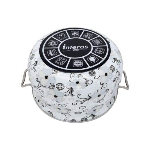 Каструля глибока 3,1л d18см Мереживо 1279 Interos (1275751)