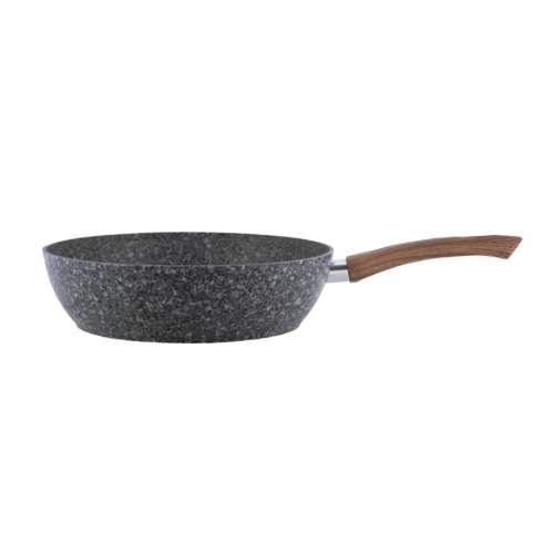 Сковорідка-сотейник d24см алюміній а/п Grey marble 4165 KAMILLE (1275837)