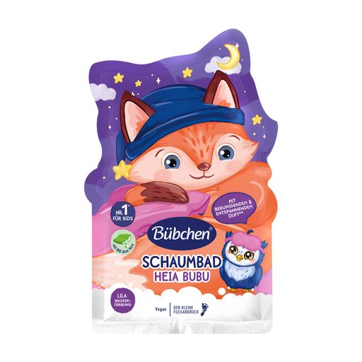 Детская пена для ванны Bubchen Баю-бай, 40 мл