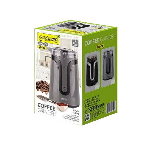 Кавомолка 150W чорний MR-450-BLACK Маестро (1276410)