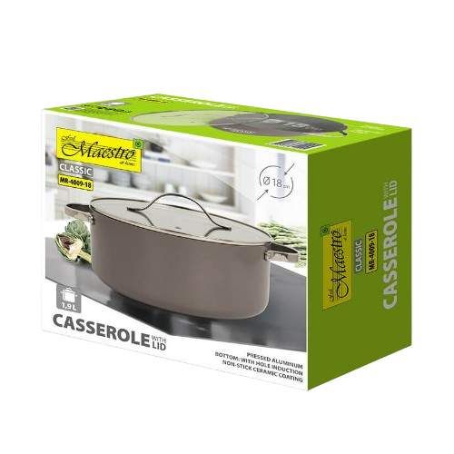 Каструля 1,9л з кришкою а/п Ceramic MR-4009-18 Maestro (1276572)