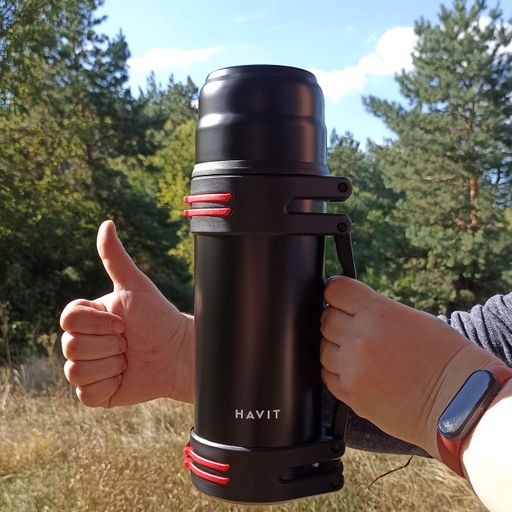 Термос HAVIT HV-TM005 1200мл Black (1277066)