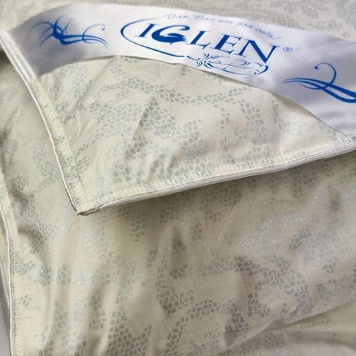 Ковдра пухо-перова 70% пуху зимова двоспальна IGLEN Roster 160х215 в тіку (1602152) (1277415)