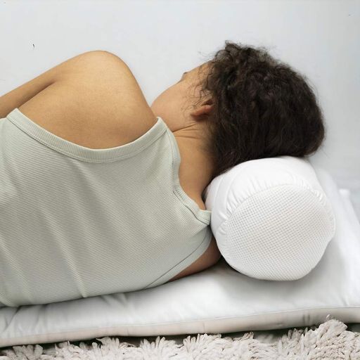 Подушка валик NORDIC COMFORT IDEIA 15х40 см с воздухопроницаемой вставкой белая (8-34691*001) (1277648)