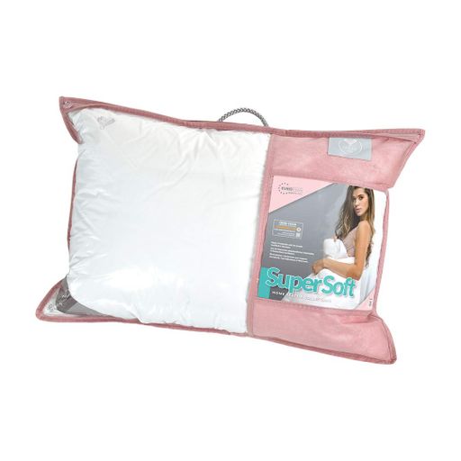 Подушка Super Soft Premium IDEIA 50х70 см два чехла с молнией аналог лебяжьего пуха (8-11637) (1277662)