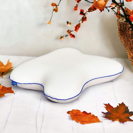 Подушка ортопедична MEMORY FOAM IDEIA Метелик 58х50х12 см з ефектом пам'яті та наволочкою в комплекті (8-35537) (1277706)
