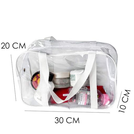 Силиконовая сумка ORGANIZE  для пляжа среднего размера 30x20x10 (белый) (1277891)
