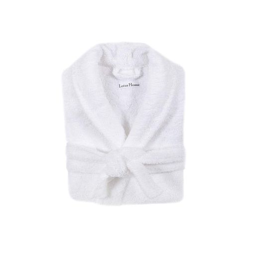 Халат махровый Lotus Home Basic Soft белый XL (1278005)