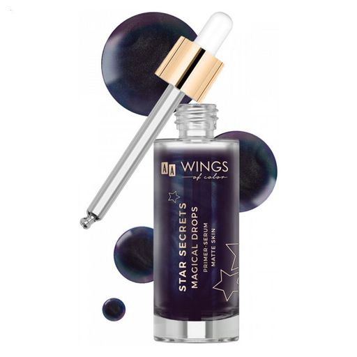 Праймер для лица AA Wings Color Star Secrets Magical Drops Matte Skin Primer-Serum, 30 мл