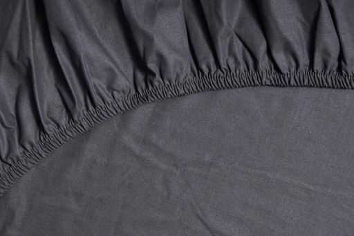 Простынь на резинке Moon&Star Sweat Gray Бязь Gold Люкс 70х190х25 см (1278997)