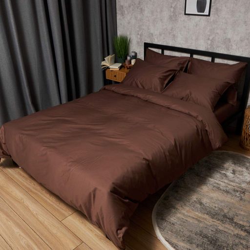 Комплект постільної білизни Moon&Star Satin Premium Mocha Mood 2х50х70