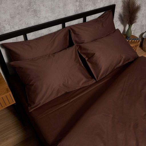 Комплект постільної білизни Moon&Star Satin Premium Mocha Mood 2х50х70