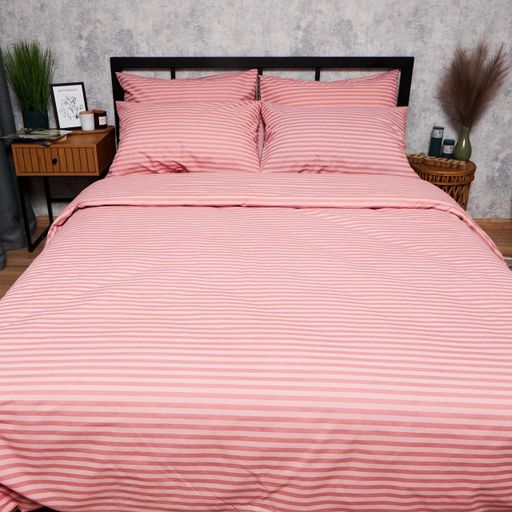 Комплект постільної білизни Moon&Star Дитячий 110х140 наволочки 2х40х40 Pink Whisper Бязь Gold Люкс (1280480)