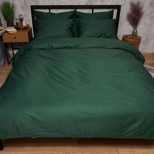 Постельный набор Moon&Star (пододеяльник 220х240 + 2 наволочки 70х70) Satin Premium Evergreen Dream (1281213)
