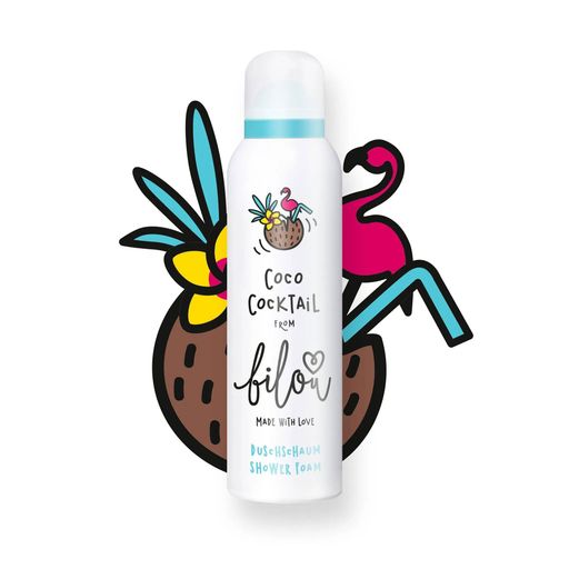 Пенка для душа Bilou Coco Cocktail Shower Foam, 200 мл