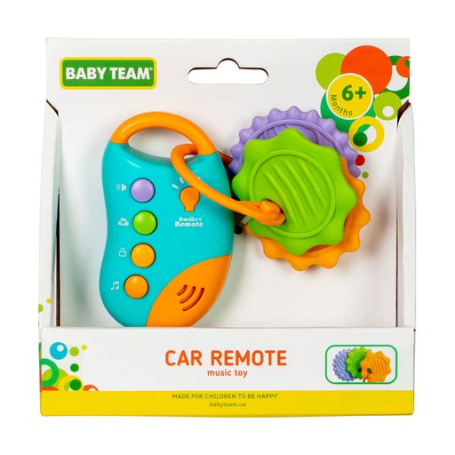 Музыкальная игрушка Baby Team Авто пульт, от 6 месяцев (8654)