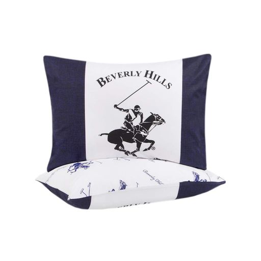 Наволочка Beverly Hills Polo Club 9503 Туреччина 50*70 см Бавовна Кремовий (1282064)