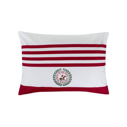 Наволочка Beverly Hills Polo Club 9504 Туреччина 50*70 см  Бавовна Червоний (1282065)