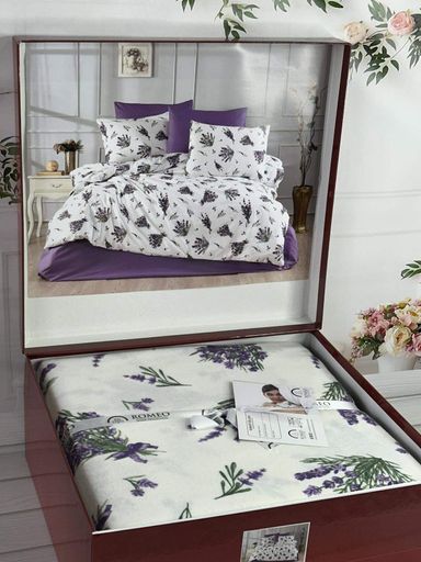 Комплект постільної білизни Romeo  144356 Туреччина Євро  Фланель; Бавовна (1282399)