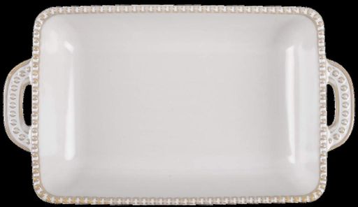 Форма прямоугольная для запекания Limited Edition ALLEGRA BIEGE каменная керамика 27.5X15.5X6 см (GJH009-27-2-129) (1282730)