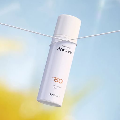 Уцінка! Сонцезахисний крем для обличчя RoBeauty Sunscreen AgeLess SPF 50, 50 г