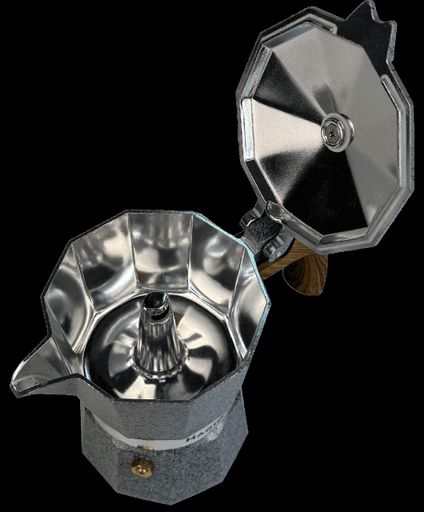 Гейзерная кофеварка индукция 150мл MAGIO MG-1010 (1283034)
