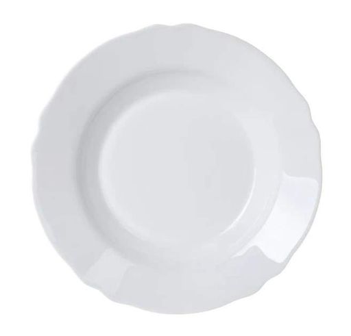 Тарілка супова Luminarc Louis XV склокераміка біла 23 см (V0722) (1283154)
