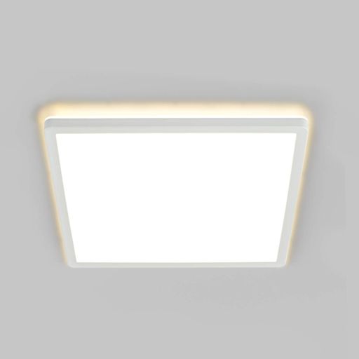 LED Світильник накладний з декоративною підсвіткою, квадратний VIDEX 24W 4000K Білий (DL3S) (1283481)