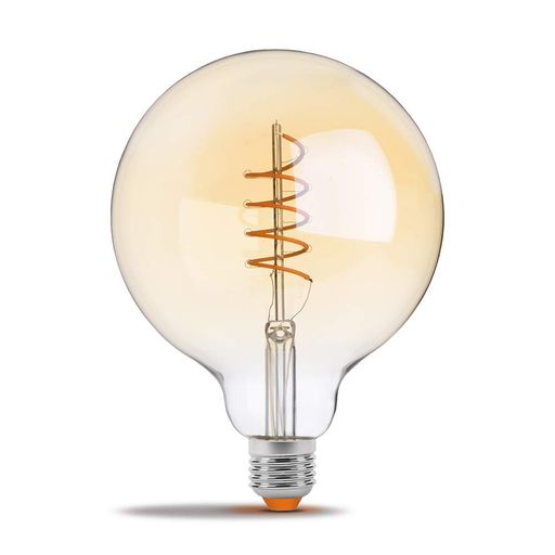Лампочка LED Filament 5W E27 2200K 220V бронза VIDEX(VL-G125FASD-05272)димерная (1283533)