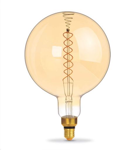 Лампочка димерная Filament 8W E27 2200K 220V бронзова VIDEX G200FASD(VL-G200FASD-08272) (1283535)