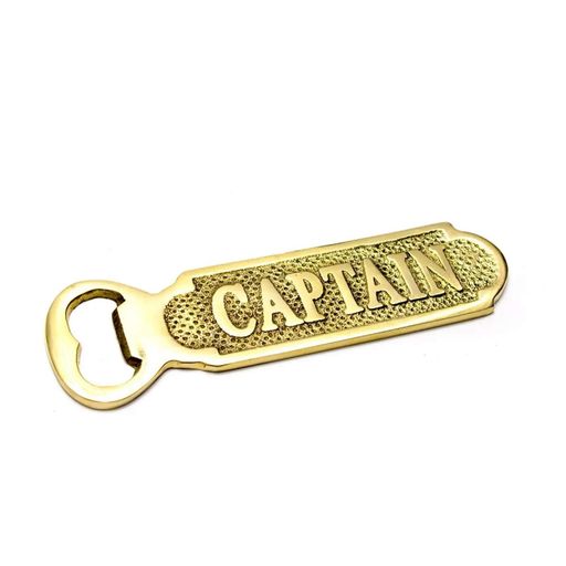 Відкривачка для пляшок No Brand Captain 14х4,5х0,3 см Бронзовий (DN26582) (1283938)