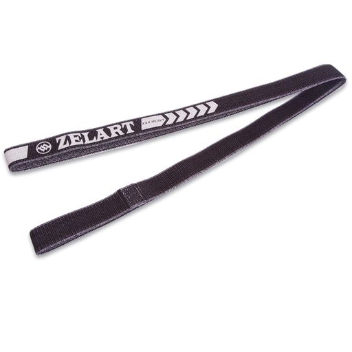 Стрічка опору HIP LOOP Zelart FI-1970-3XL 208x4,5см жорсткість 3XL Чорний (1284053)