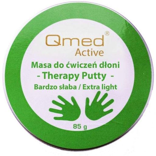 Пластична маса для реабілітації долоні Qmed Therapy Putty Soft Зелена (1284085)