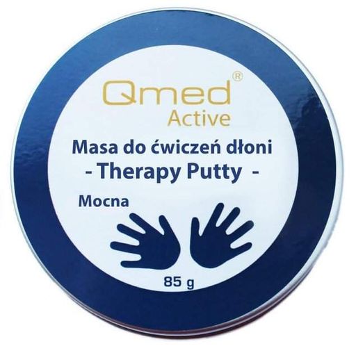 Пластична маса для реабілітації долоні Qmed Therapy Putty Strong сильна (1284090)
