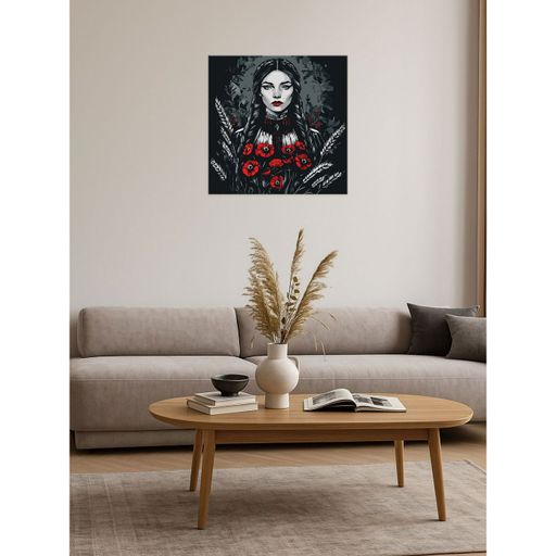Картина по номерам Ideyka Женская сила, 40*40 см (KHO8572)