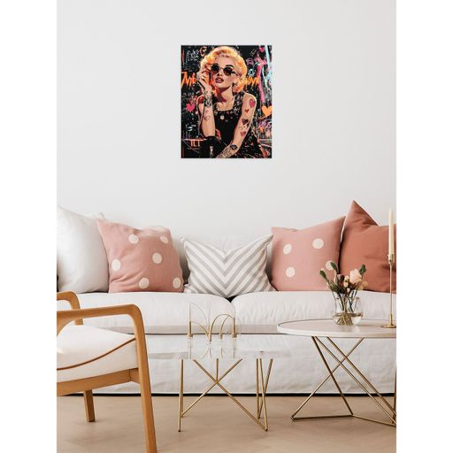 Картина за номерами Ideyka Бунтарка Монро, 40*50 см (KHO8563)