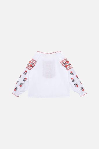 Вишиванка з довгим рукавом для дівчинки Brands 110 Білий ЦБ-00246415 (SKT000984494) (1286587)
