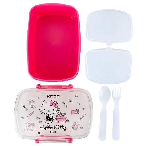 Ланчбокс с наполнением Kite Hello Kitty HK24-181-2, 750 мл 4063276185235 (1288073)